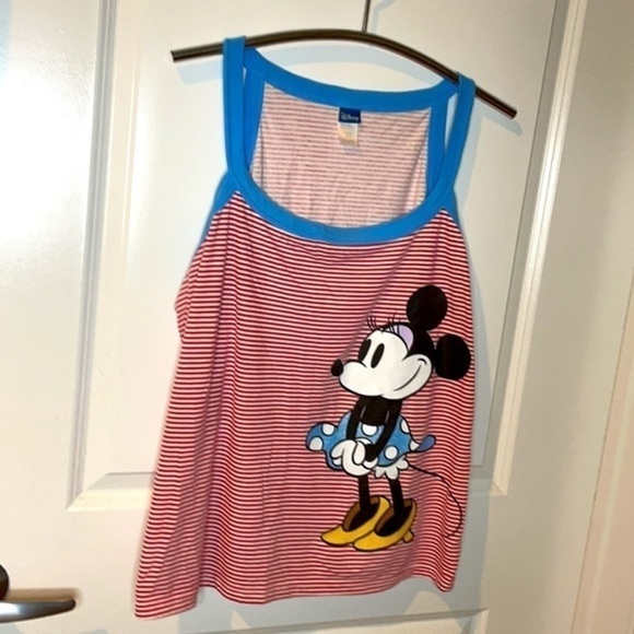 DISNEY | Women’s Multi Colored MINNIE MOUSE Tank Top Size XXL - Picture 6 of 9